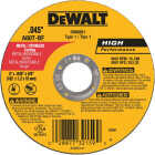 DEWALT HP Type 1 4 In. x 0.045 In. x 5/8 In. Metal/Stainless Cut-Off Wheel Image 1
