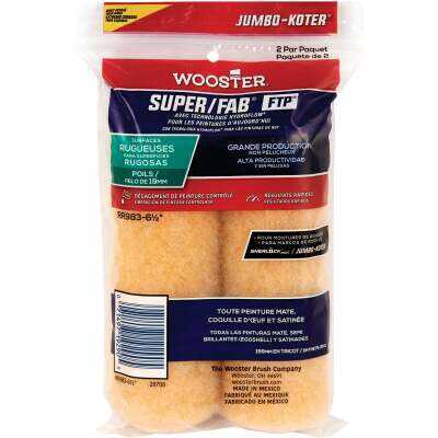 Jumbo-Koter S/F FTP 6-1/2 In. x 3/4 In. Knit Roller Cover (2-Pack)
