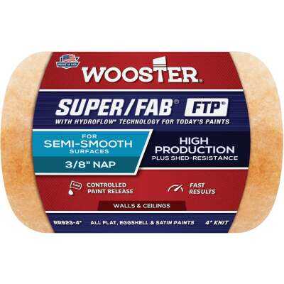 Wooster Super/Fab FTP 4 In. x 3/8 In. Knit Fabric Roller Cover